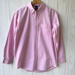 COPY - GAP Pink Button Down Oxford- Size 14-16
